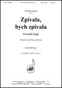 cover for Zpivala Bych, Zpivala - Ssa Div-fl-pno