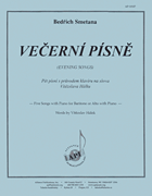 cover for Vecerni Pisne (evening Songs) - Voice-pno