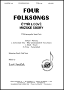 cover for Four Folksongs For Men's Choir - Ttbb