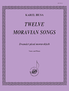 cover for Twelve Moravian Songs - Voc Solo-pno