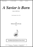 cover for A Savior Is Born - Satb-pno