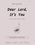 cover for Dear Lord, Its You - Hl Voc-pno
