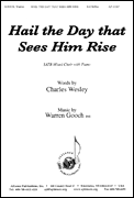 cover for Hail The Day That Sees Him Rise - Satb-pno