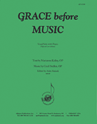 cover for Grace Before Music - Voc Solo-pno
