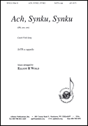 cover for Ach Synku, Synku (o Son, Son)- Satb A Cap