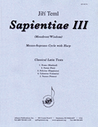 cover for Sapientiae Iii - Mezzo Solo-harp
