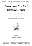 cover for Laetentur Coeli Et Exsultet Terra - Satb A Cap
