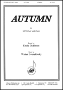 cover for Autumn - Satb-pno