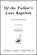 cover for Of The Fathers Love Begotten - Satb-solo-pno