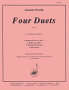 cover for Four Duets, Op 38 - Voc Duet-pno
