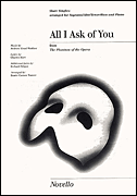 cover for All I Ask of You
