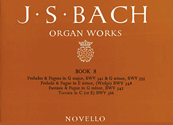 cover for J.S. Bach: Organ Works Book 8