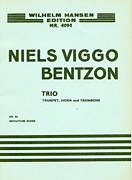 cover for Niels Viggo Bentzon: Brass Trio Op.82 (Score)