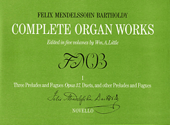 cover for Complete Organ Works - Volume I: Preludes & Fugues