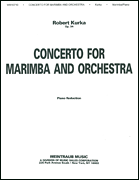 cover for Concerto for Marimba and Orchestra, Op. 34
