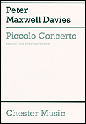 cover for Peter Maxwell Davies: Piccolo Concerto