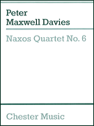 cover for Peter Maxwell Davies: Naxos Quartet No.6 (Score)