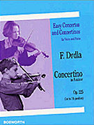 cover for Franz Drdla: Concertino in A Minor For Violin And Piano Op.225