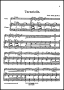 cover for Tarantella for Violin and Piano, Op. 27, No. 2