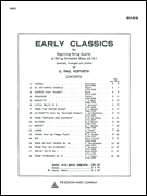 cover for Early Classics For Beg.Str 4Tet String Bass