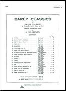 cover for Early Classics For Beg. Str 4Tet Vln