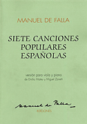 cover for 7 Canciones Populares Espanolas