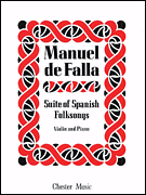 cover for Suite of Spanish Folksongs