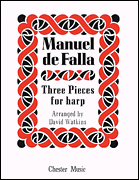 cover for Manuel De Falla: Three Pieces For Harp