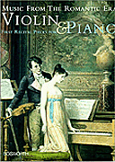 cover for Music from the Romantic Era: First Recital Pieces for Violin and Piano
