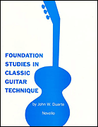 cover for Foundation Studies in Classic Guitar Technique