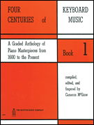 cover for 4 Centuries of Keyboard Music - Book 1