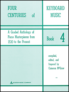 cover for Four Centuries Of Keyboard Music Book 4