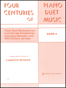 cover for 4 Centuries of Piano Duet Music