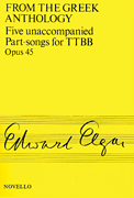 cover for Five Unaccompanied Part-Songs for TTBB - Op. 45