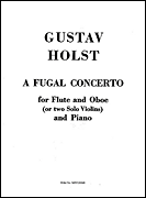 cover for Fugal Concerto Op. 40, No. 2