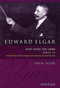 cover for Give Unto the Lord, Op. 74