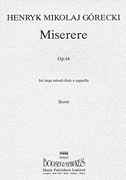 cover for Miserere, Op. 44