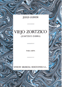 cover for Jesus Guridi: Viejo Zortzico For Harp