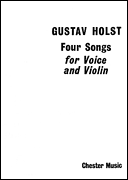 cover for 4 Songs for Voice and Violin, Op. 35