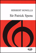 cover for Herbert Howells: Sir Patrick Spens Op.23