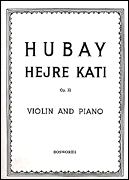 cover for Jeno Hubay: Hejre Kati Op.32 (Violin/Piano)
