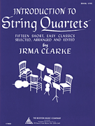 cover for Intro to String Quartets Book 1