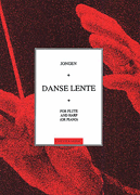 cover for Joseph Jongen: Danse Lente (Flute and Harp Or Piano)