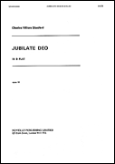 cover for Jubilate Deo in B-flat, Op. 10