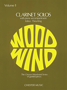 cover for Clarinet Solos - Volume 1
