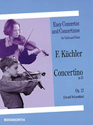 cover for Concertino in D, Op. 12 (1st and 3rd position)