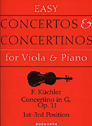 cover for Concertino in G, Op. 11