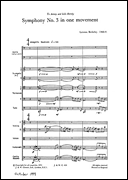 cover for Lennox Berkeley: Symphony No.3 Op.74 (Miniature Score)