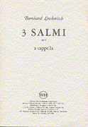 cover for Three Psalms