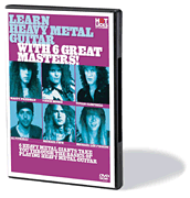 cover for Learn Heavy Metal Guitar with 6 Great Masters!